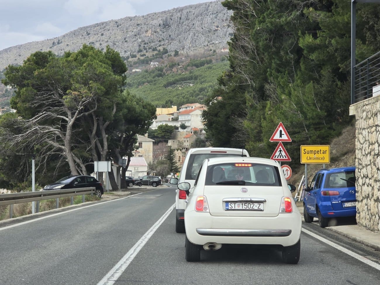Kolona na Jadranskoj magistrali, za sve su krivi radovi na cesti