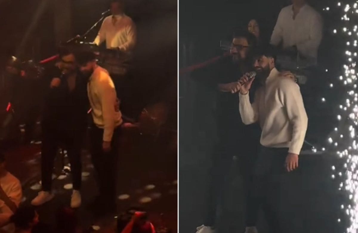 VIDEO Gvardiol na pozornici zapjevao hit Petra Graše