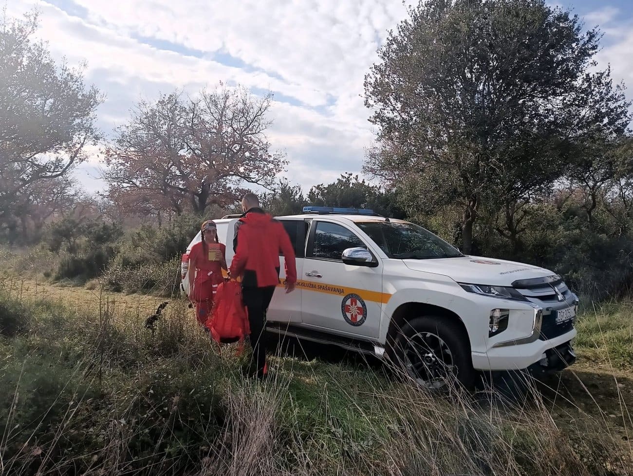 Sretan kraj potrage: HGSS, policija i vatrogasci spasili nestalu osobu