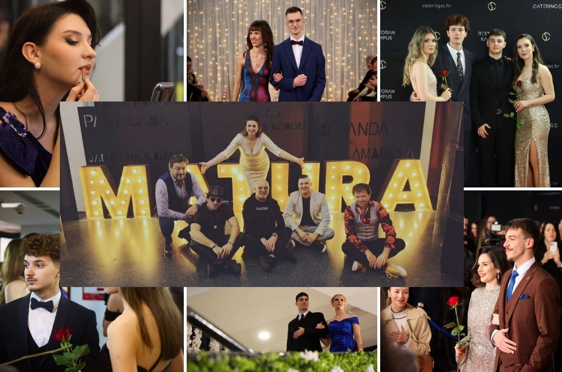 Splitski maturanti zasjali na crvenom tepihu, a potom ih Festivo iznenadio porukom