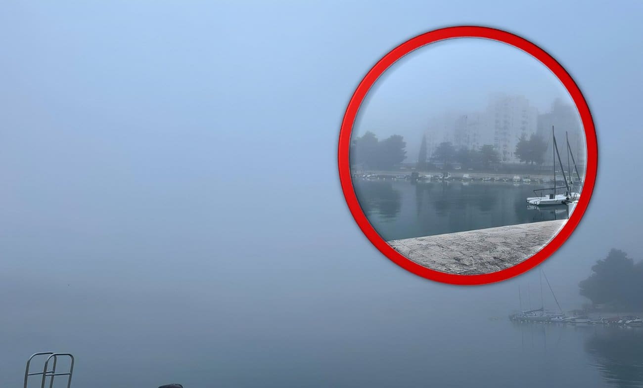 Ovo je prizor iz jednog dalmatinskog grada