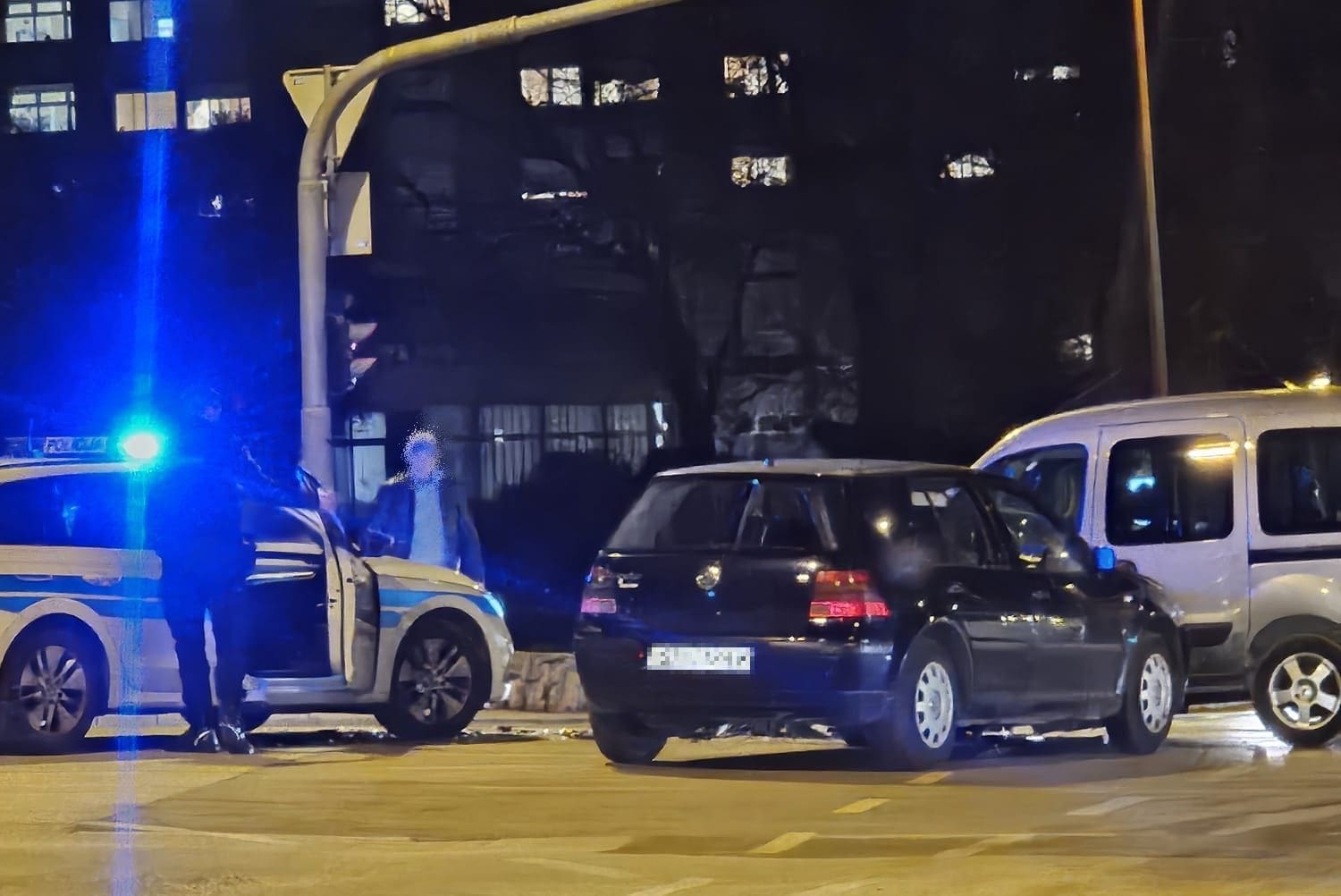 Sudar na križanju Bušićeve i Matice hrvatske