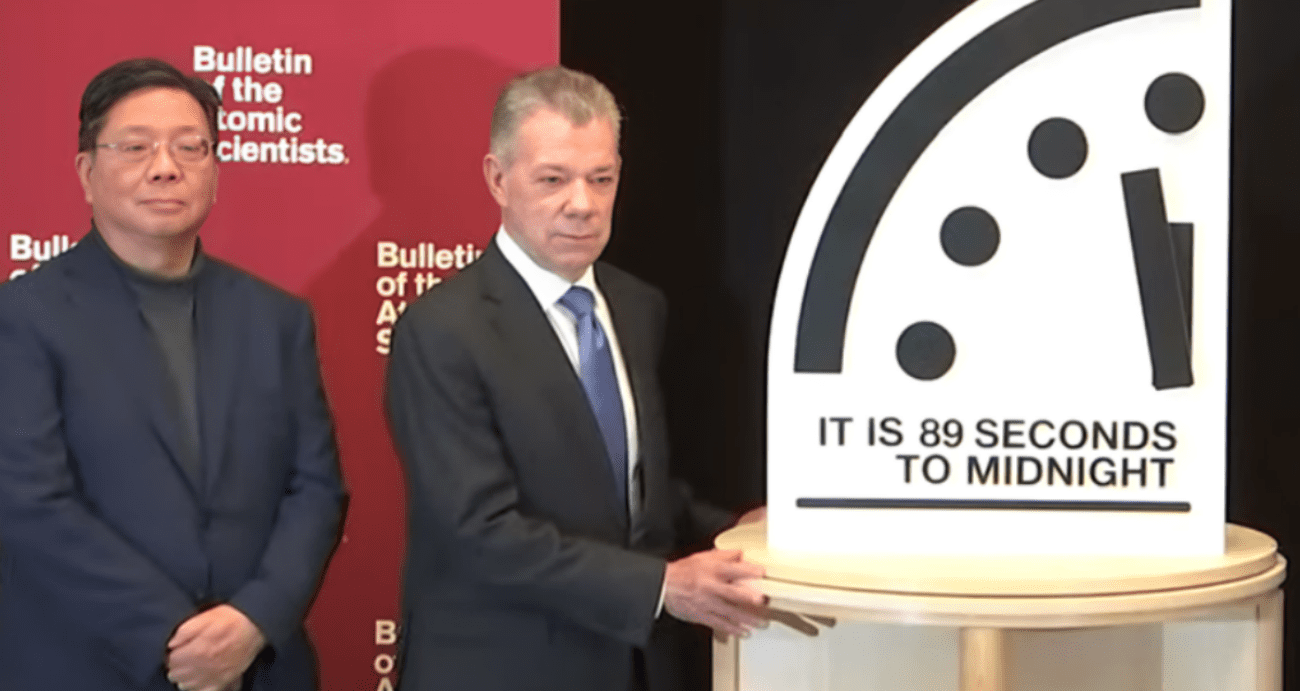 "Sat sudnjeg dana" nikad u povijesti nije bio bliže uništenju čovječanstva