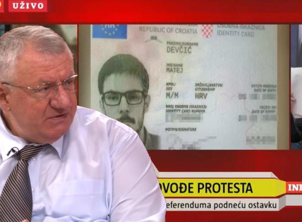 Šešelj na televiziji prozvao hrvatskog novinara: Iznio njegove osobne podatke, a televizija prikazivala fotografiju njegove osobne iskaznice