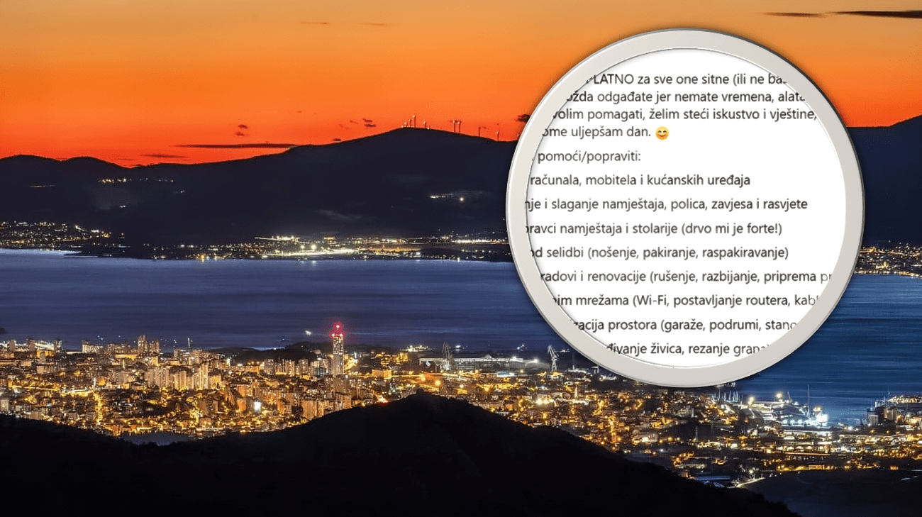 Nevjerojatna poruka osvanula u poznatoj splitskoj Facebook grupi. Mladić je dobio stotine komentara i reakcija: "Slobodno mi se javite"