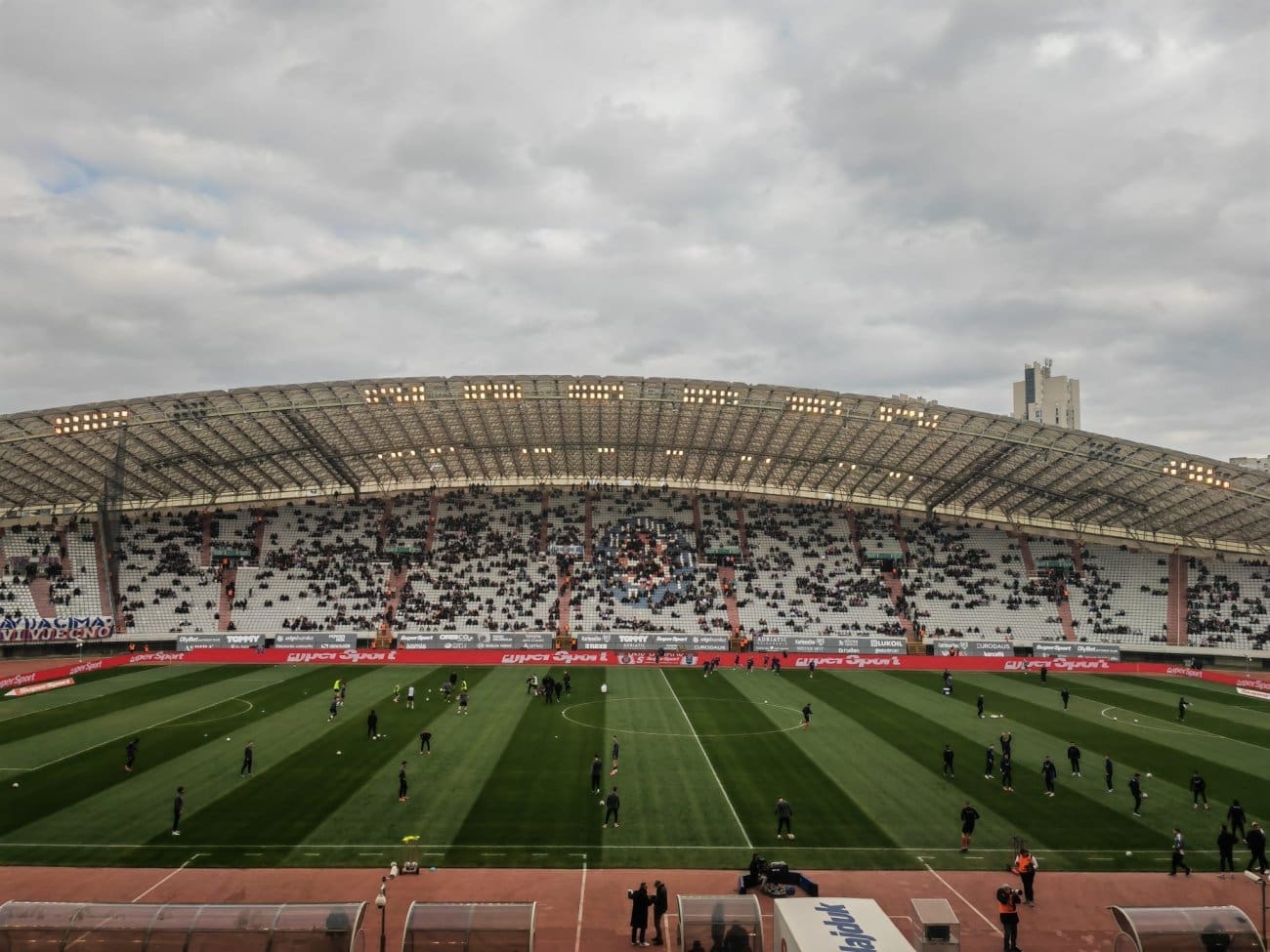 Poljud je ogromnim aplauzom odao počast 'Žutima' koji su osvojili Kup Krešimira Ćosića