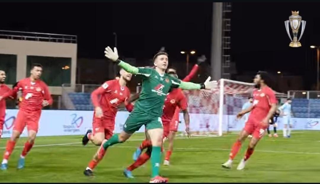 BIVŠI HAJUDKOV VRATAR POSTIGAO GOL ZA PRODUŽETKE U BAHREINSKOM KUPU: Momčad mu ipak izgubila izvođenjem jedanaesteraca