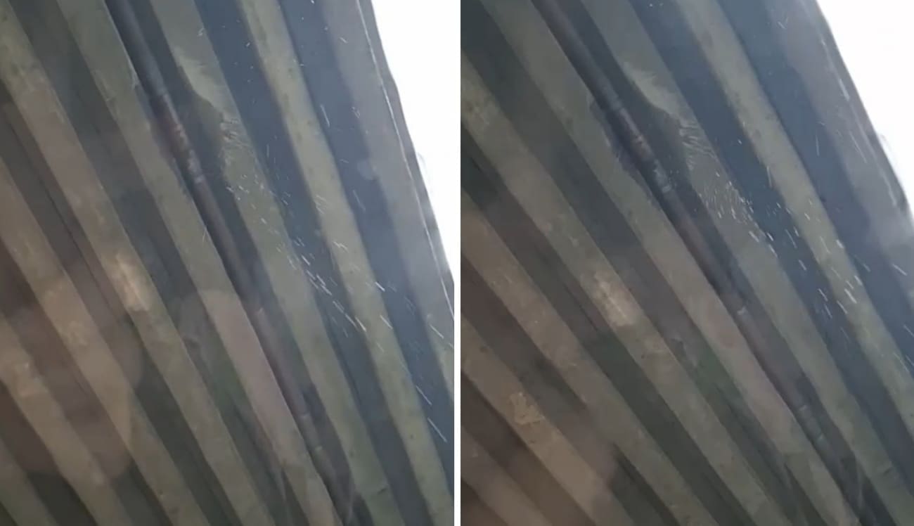 VIDEO Nadvožnjak u Splitu propušta vodu, vidi se oštećenje: "Sledila sam se od straha"