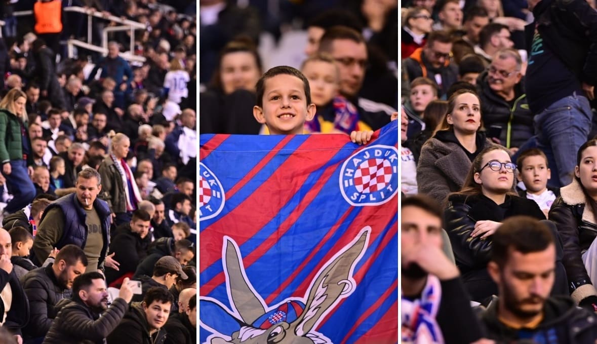 FOTO Tisuće ljudi na Poljudu, Torcida pjeva: "Vrati nam ljubav"