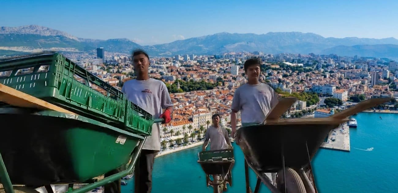 Iako je dojam drugačiji, u Dalmaciji je sve više radnika iz susjedne zemlje. Broj Nepalaca strelovito raste. Splićanka: "Našima se jednostavno ne da raditi"