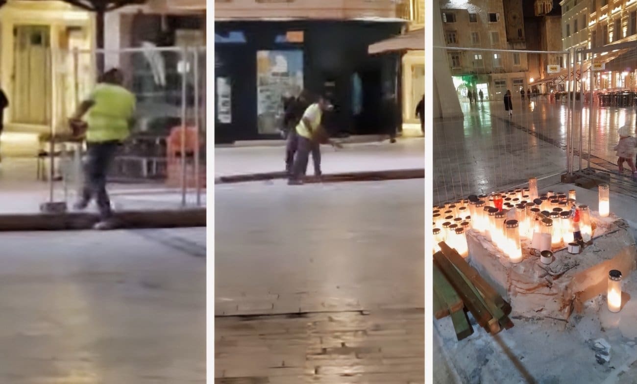 Procurila snimka: Radile motorne pile na Pjaci, sad svijetle lumini