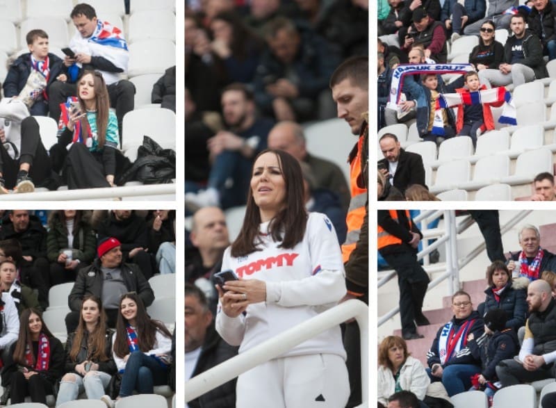 UVIJEK VJERNI Pogledajte tko sve s tribina bodri Bijele