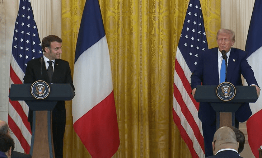 Trump i Macron o ratu i Putinu