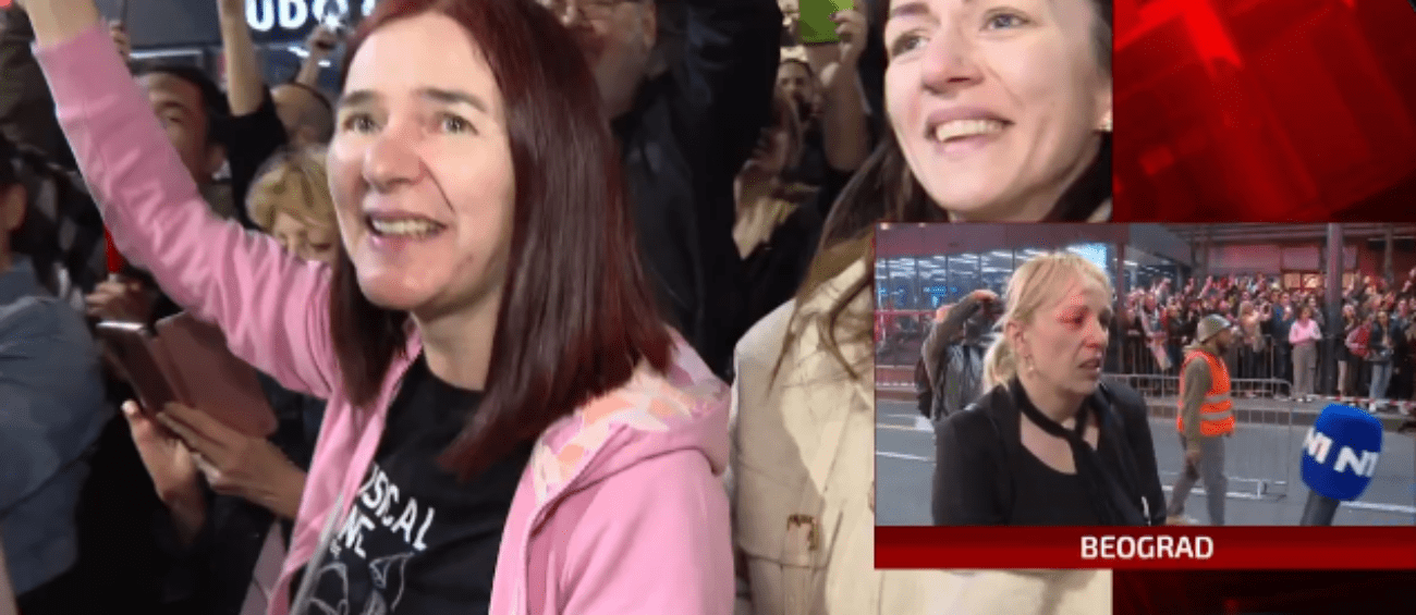 Majka poginulog u padu nadstrešnice u suzama dočekala studente u Beogradu