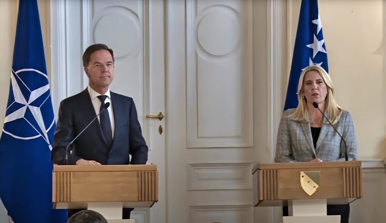 Šef NATO-a stigao u BiH, jasno je poručio huškačima: "Da budemo jasni, ovo nije 1992. godina"