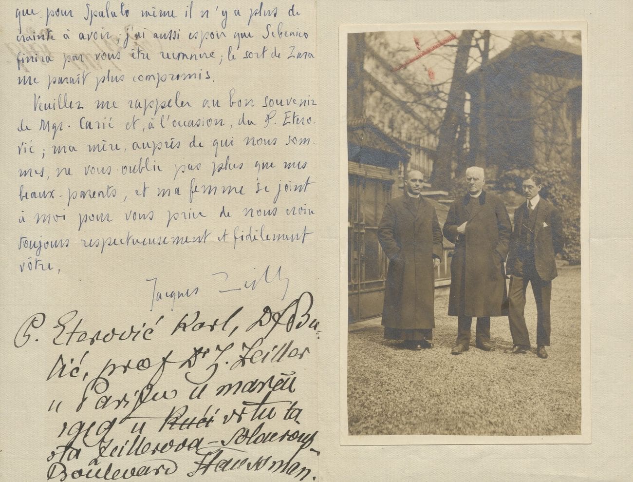 Predstavljanje knjige "Cher Monseigneur… Pisma Jacquesa Zeillera don Frani Buliću (1901. – 1934.)"