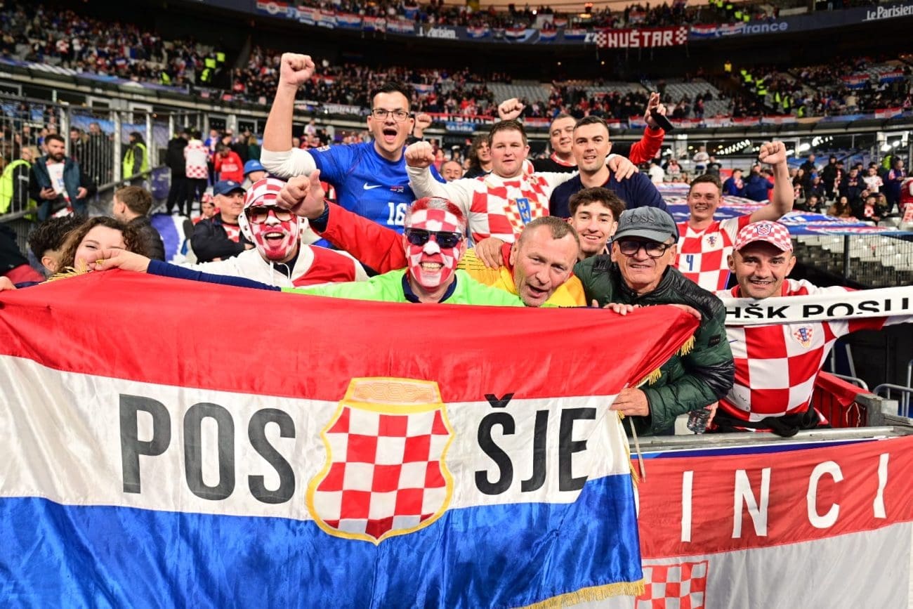 VELIKA FOTOGALERIJA Sretno, Hrvatska! Ovako izgleda tribina na kojoj su navijači naše reprezentacije