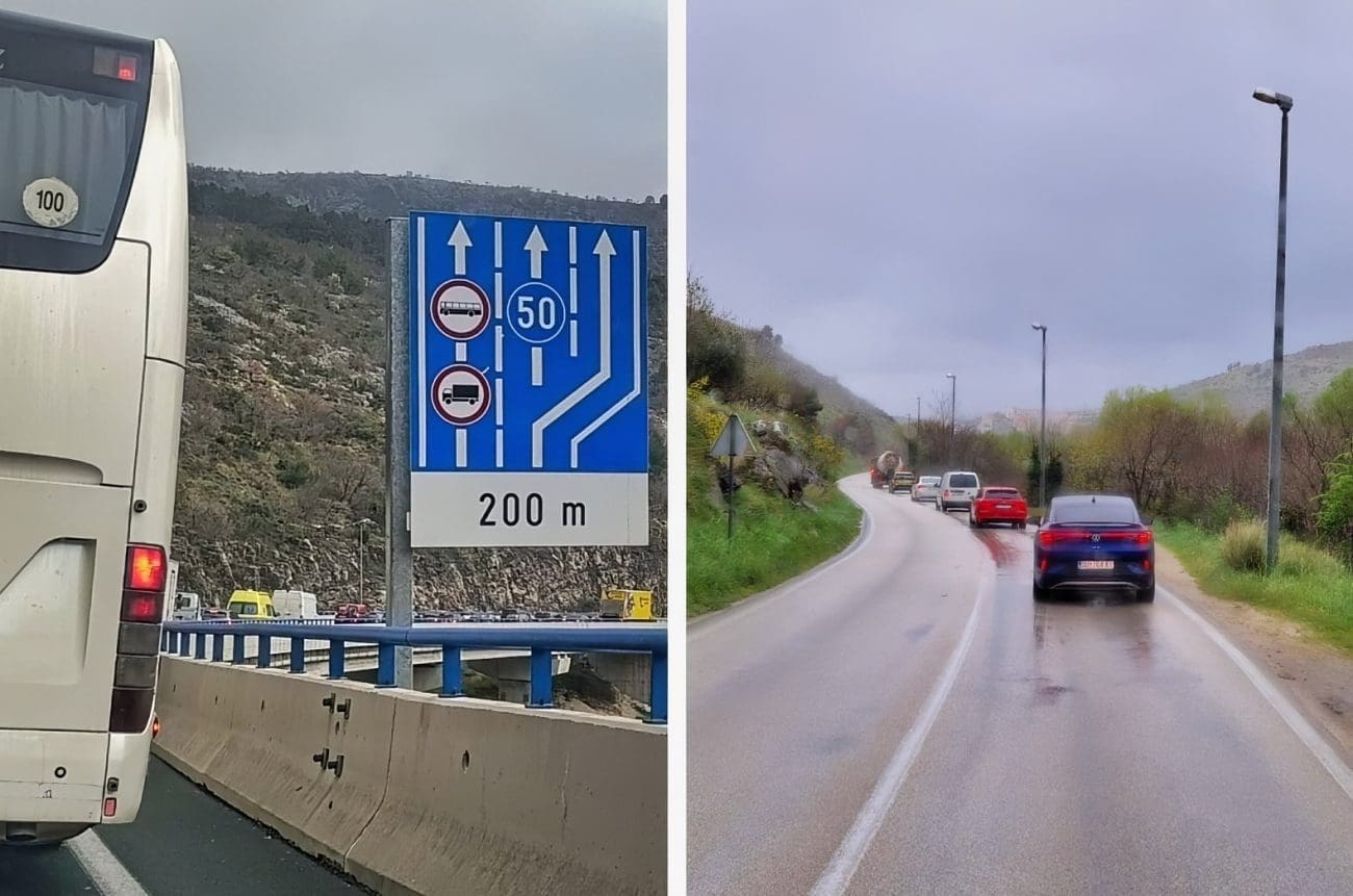 Gužve na većini prometnica u Splitu i okolici!