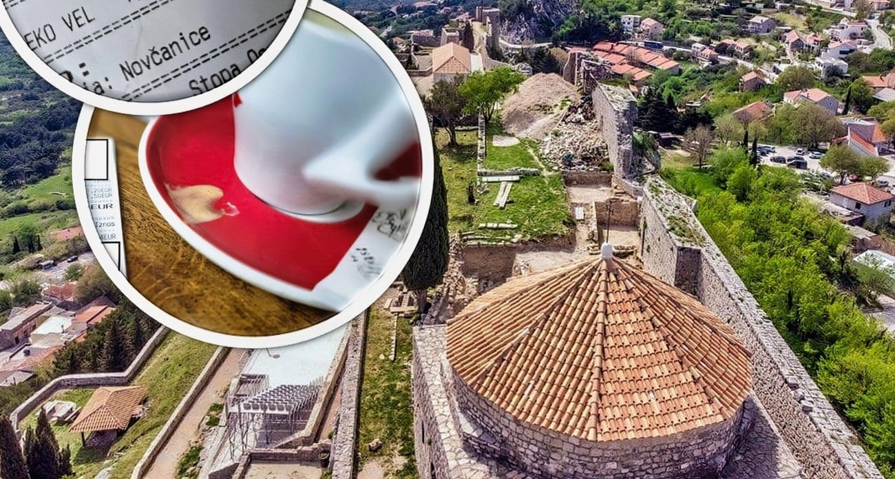 Nevjerojatno, ali istinito. Pogledajte koliko košta kava ispod Kliške tvrđave