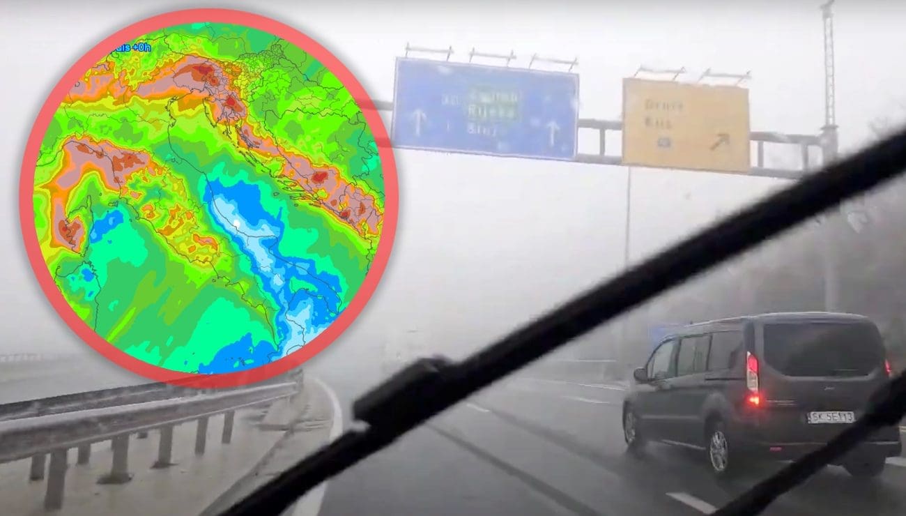 STIŽU NOVI PROBLEMI Kombinacija juga i kiše izazvala velike štete kod Vrgorca. Ekstremne oborine kod Omiša, dižu se vodostaji rijeka