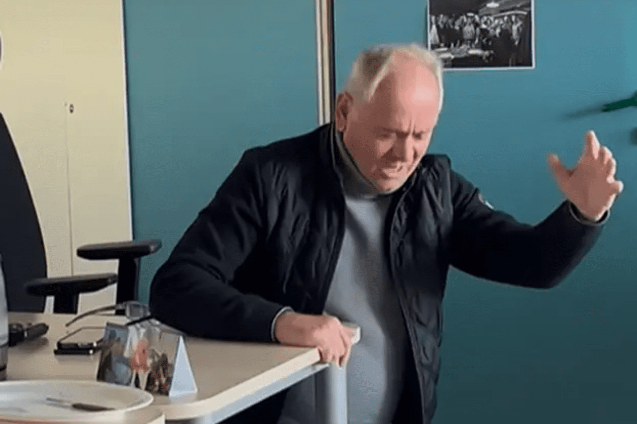 VIDEO Otkriveno što se događa nakon što se ugase kamere: Fodor se bacio na pod i lupao šakom