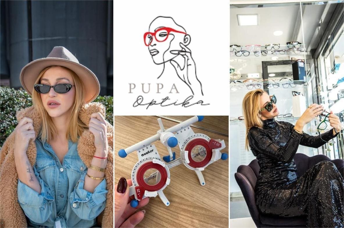 Optika Pupa – prva adresa za dioptrijske naočale i brzu provjeru vida