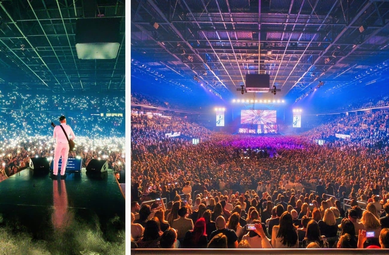 FOTOGALERIJA Ovako je sinoć izgledala zagrebačka Arena. Znate li tko je pjevao?