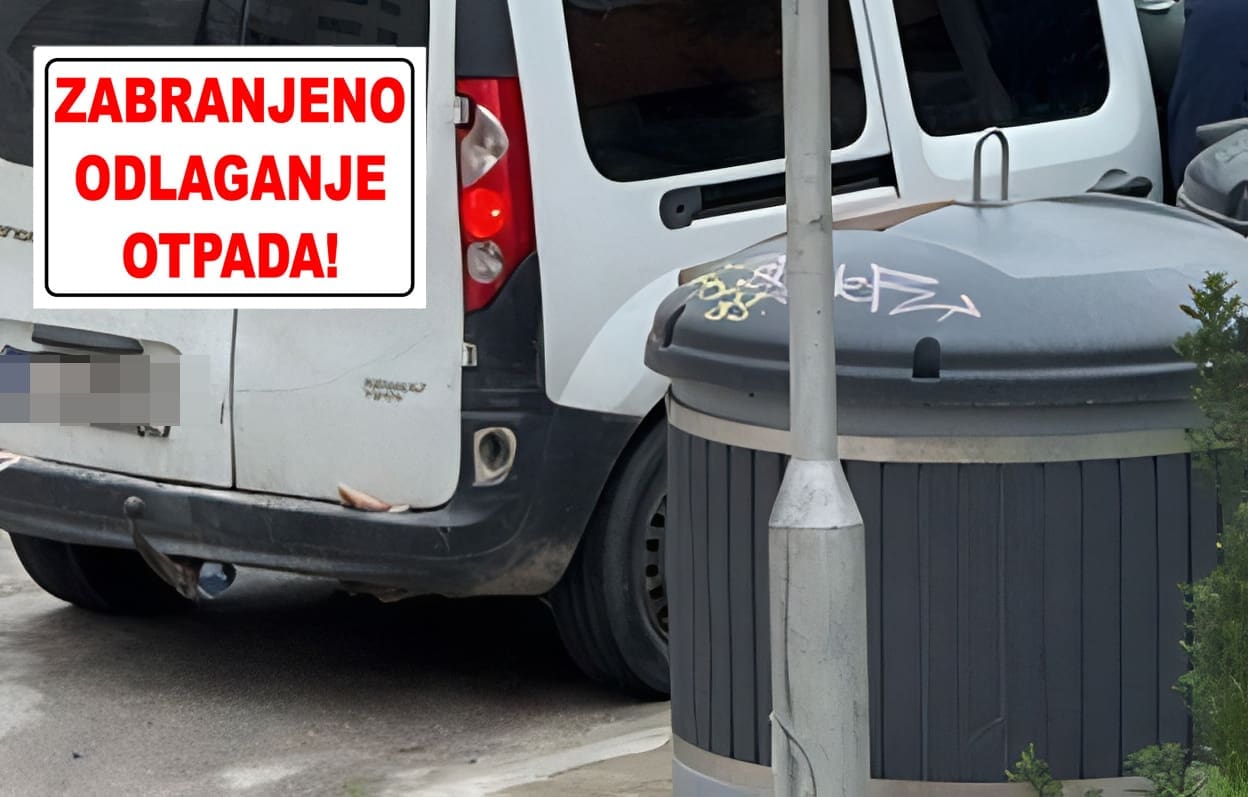 Splićanin nije mogao vjerovati očima: Strani radnici ubacivali "šut" u kontejnere za obični otpad. Potom su spazili da ih se snima