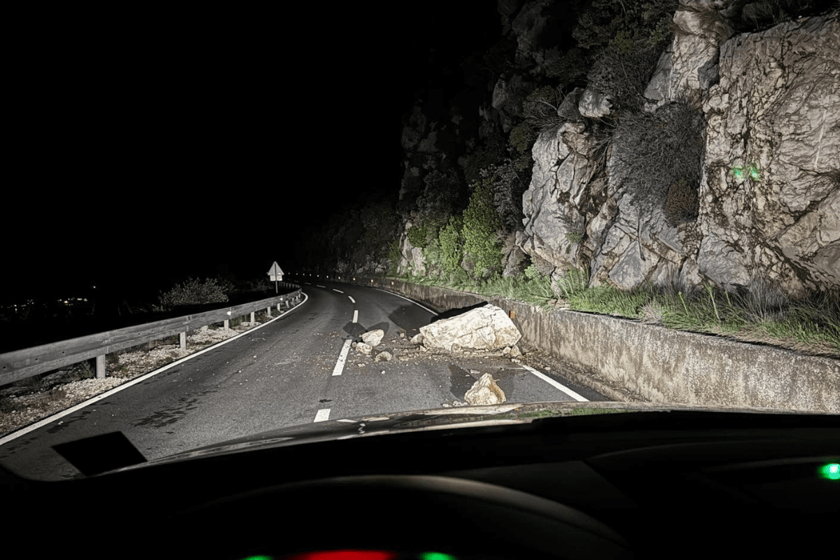 OPASNOST Novi odron na cestama, srećom bez žrtava