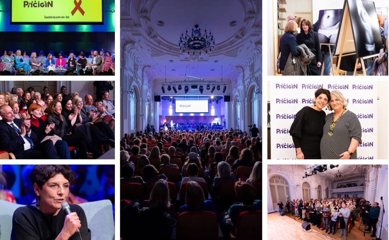 Suze i smijeh u prepunom Hrvatskom domu: Hrabre žene oboljele od raka ispričale svoje životne priče