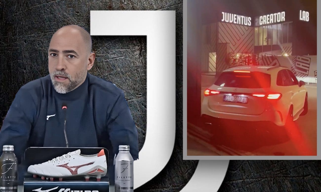 VIDEO Tudor Mercedesom splitskih tablica ušao u Juventusove prostorije