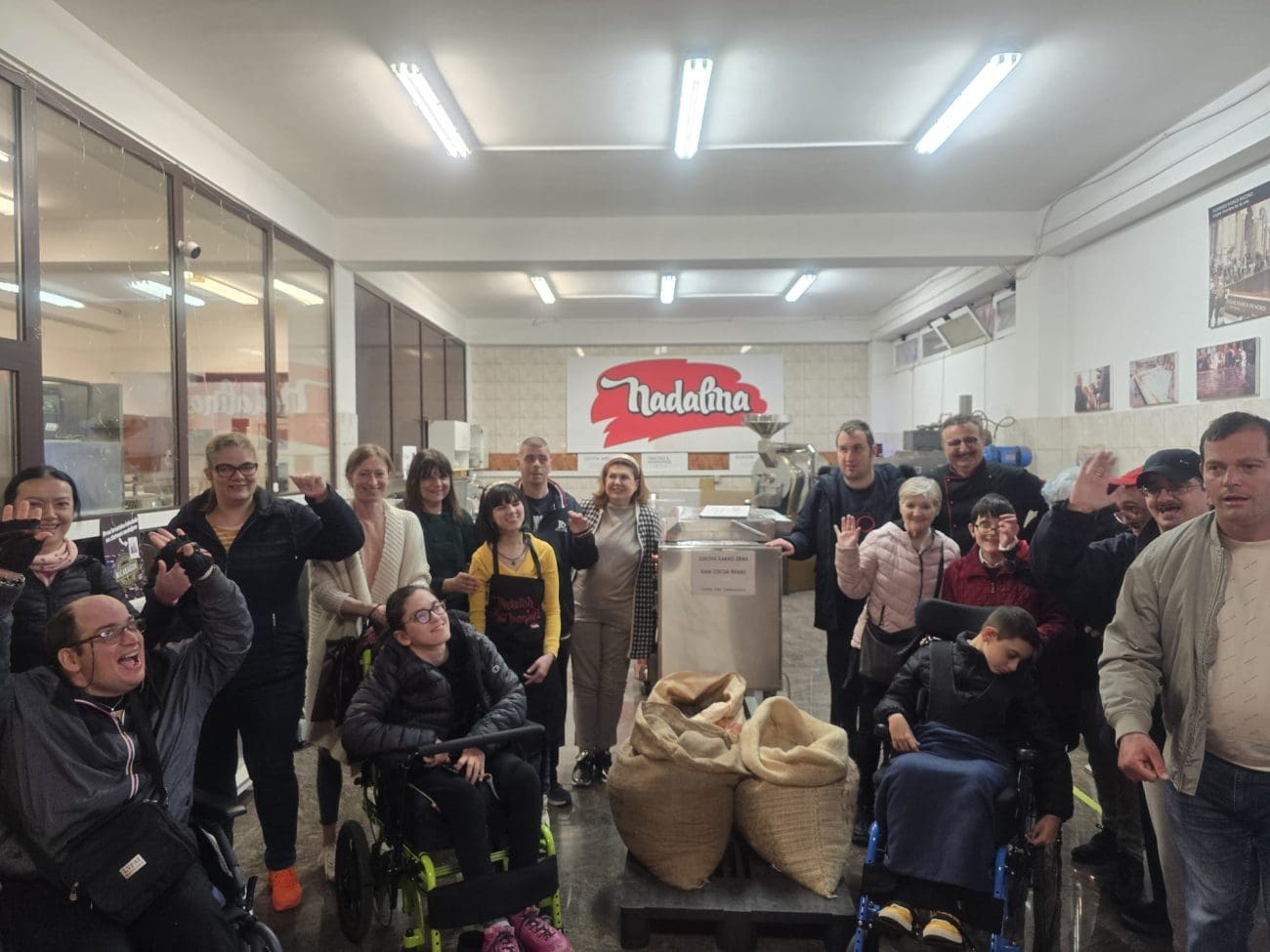 Udruga Srce na edukativnoj i praktičnoj radionici u tvornici čokolade Nadalina