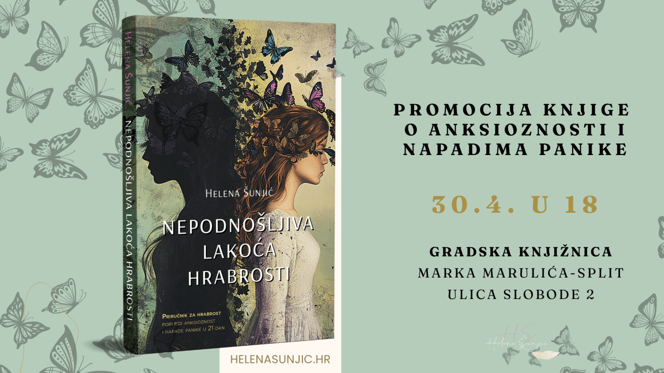 Promocije knjige "Nepodnošljiva lakoća hrabrosti" Helene Šunjić u Šibeniku i Splitu