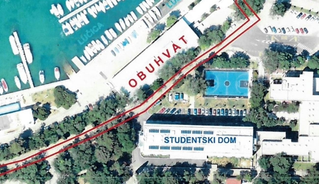 Zbog asfaltiranja zatvara se dio Šetališta Bene