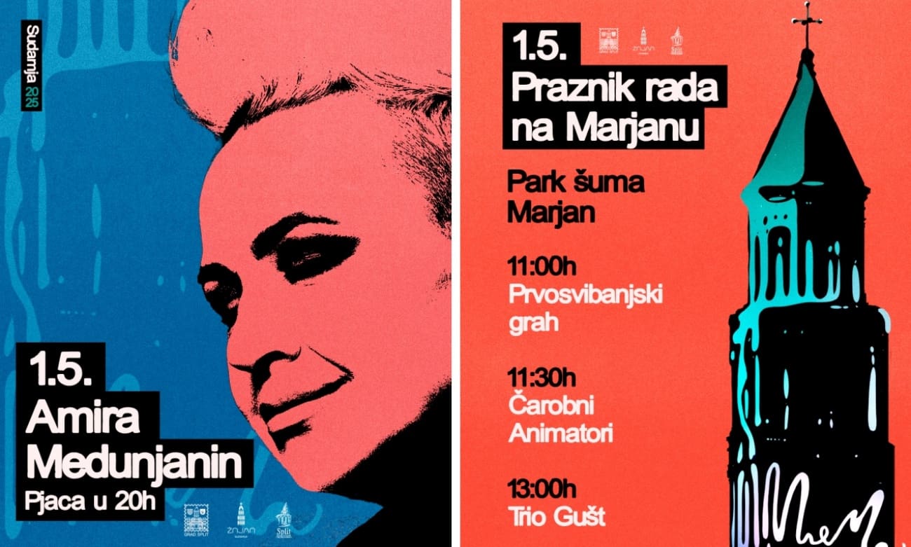 Praznik rada u Splitu: tradicionalni grah, Trio Gušt i večer s Amirom Medunjanin