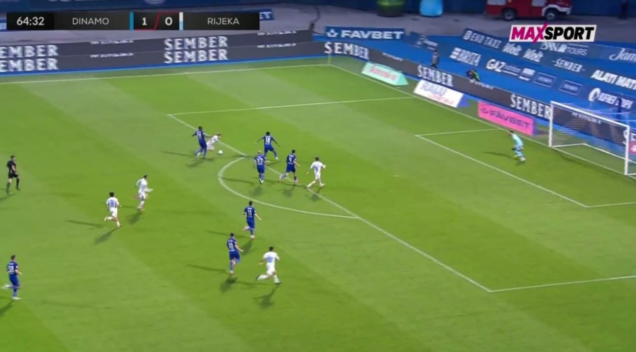 Rijeka izgubila od Dinama