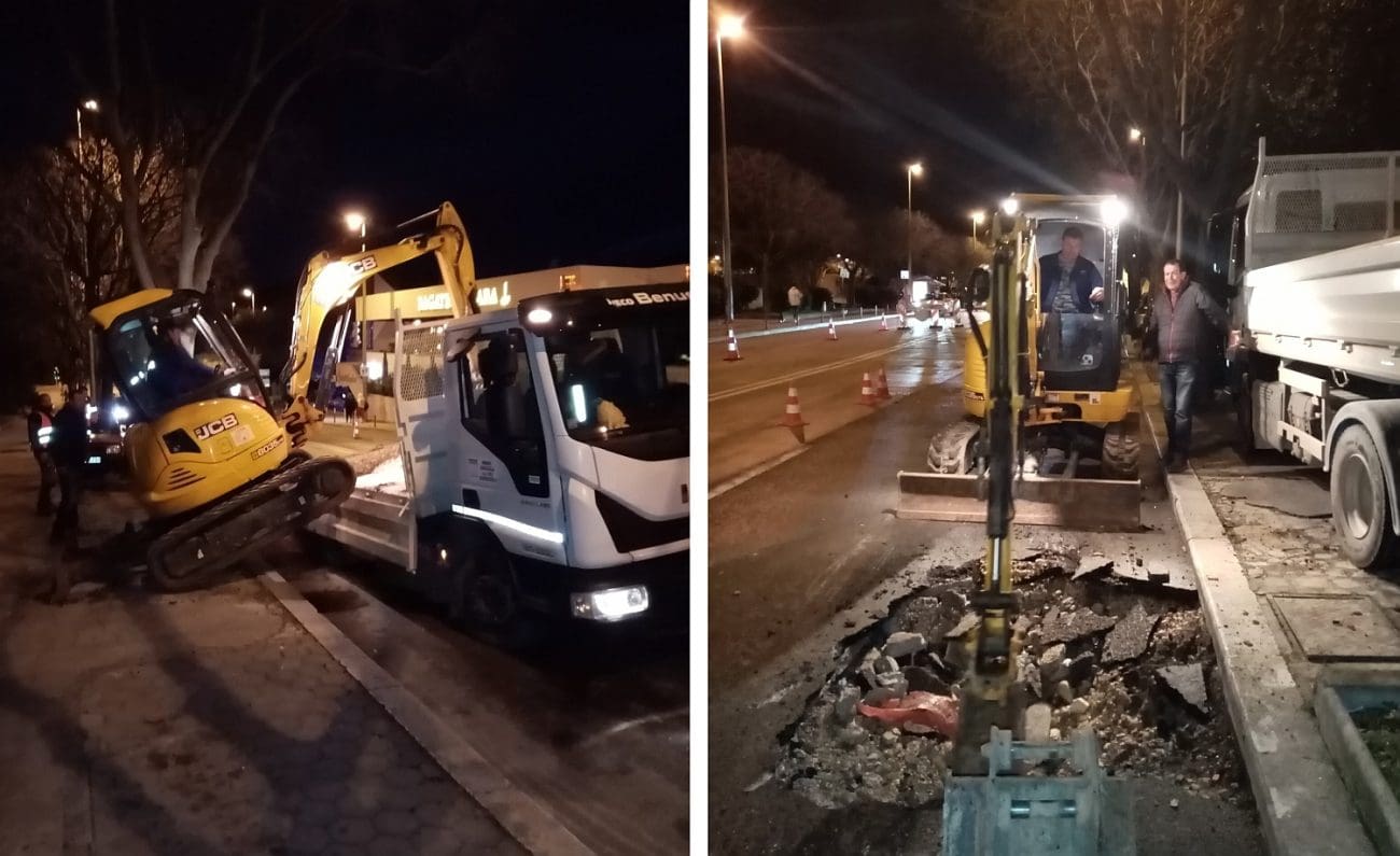 Novi problemi na Gripama: "Čak je i vozilo Vodovoda i kanalizacije zadnjim krajem propalo 'u prometnicu'"