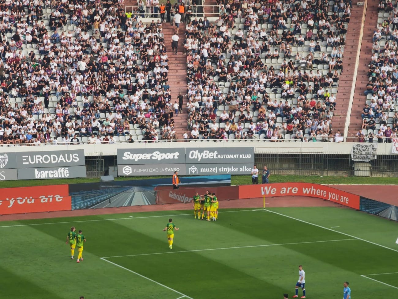 HAJDUK - ISTRA 0:1 Hladan tuš za 'Bijele', Istra vodi pogotkom Rozića