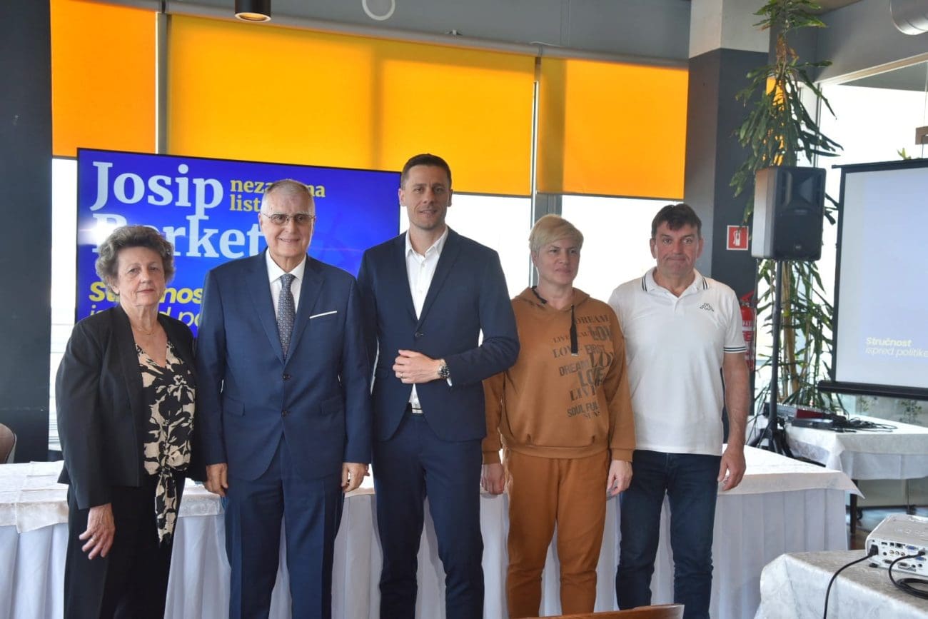 Nezavisna lista Joška Berketa predstavila svoj program: "Posao gradonačelnika je jako častan posao, a mi želimo Vijeće bez apsolutne večine"