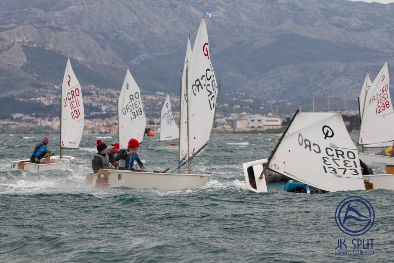 Usprkos jakoj buri, uspješno je održan jedan plov na regati SPLIT1700