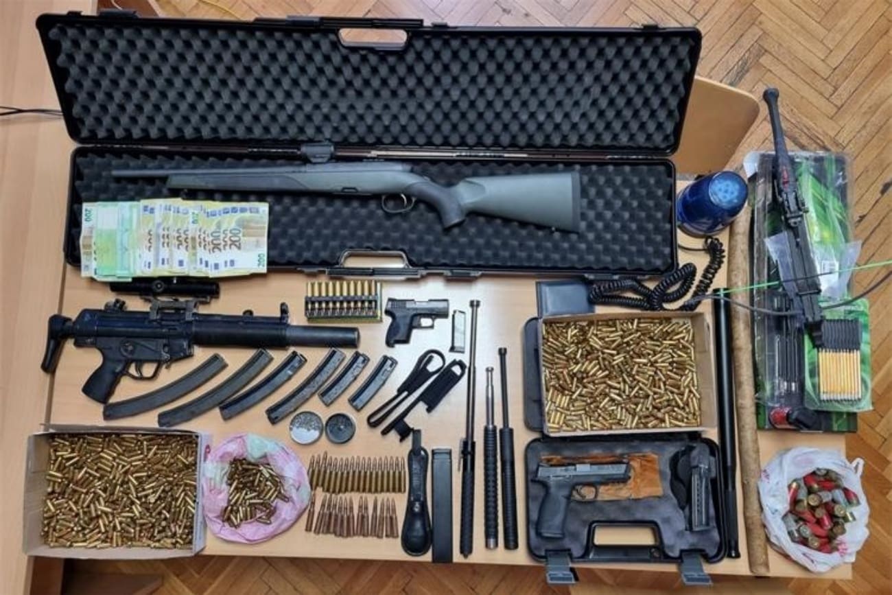 U Splitu uhićen 52-godišnji muškarac zbog nedozvoljenog posjedovanja oružja