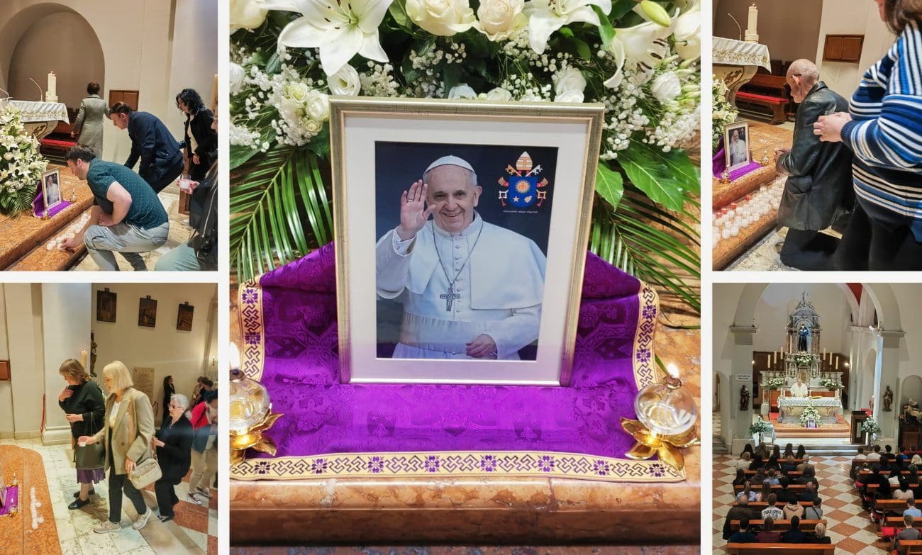 SPLIT TUGUJE Suze na oproštaju od pape Franje: Zvona sv. Dujma brecala 88 puta, vjernici bdiju u sv. Frani