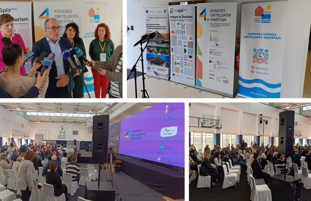 Kongres obiteljskog smještaja održan na Spinutu: Svi očekuju dobru sezonu, bez poskupljenja i bez 'rentijerskih' snižavanja cijena