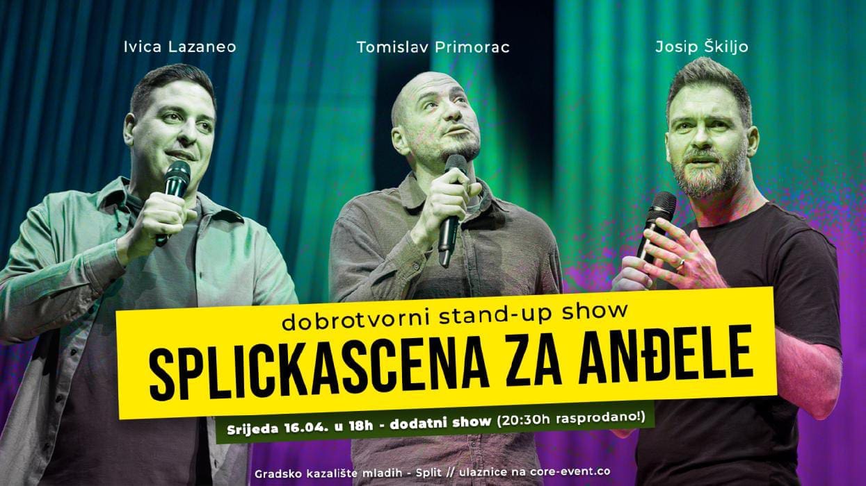 Gledajte "Splickuscenu" i pomozite udrugu Anđeli