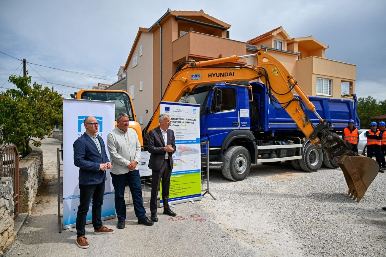 Svečano otvoreni radovi na izgradnji sustava odvodnje i vodoopskrbne mreže u Okrugu Gornjem