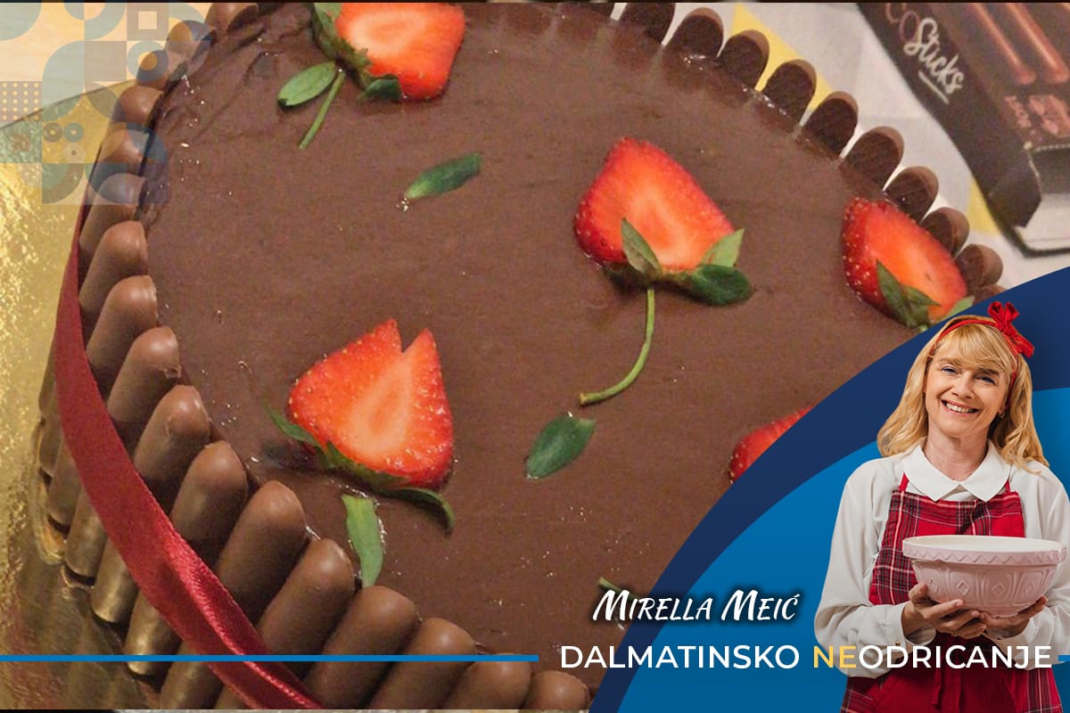 DALMATINSKO NEODRICANJE Ovo će obožavati svi slatkoljupci: Jednostavan recept za tortu s čokoladom i jagodama