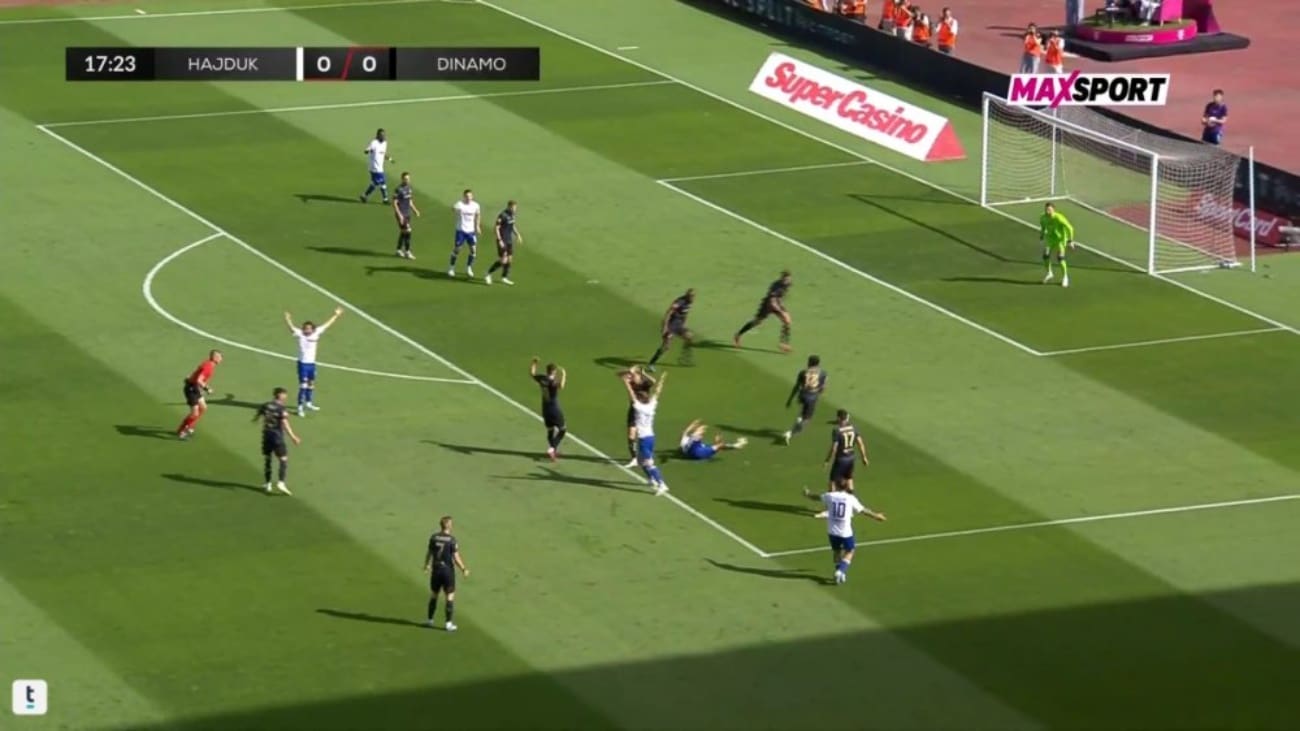 Je li Hajduk oštećen za penal?