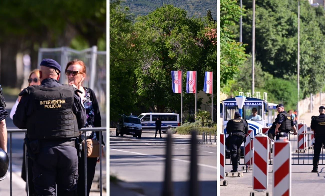 FOTO Armada stiže na Poljud, oko stadiona je sve blokirano