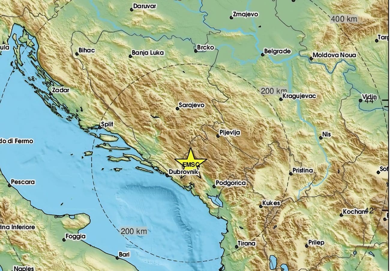 Zatreslo u susjedstvu, potres se osjetio u dijelu Dalmacije: "Taman sam krenuo u krevet..."