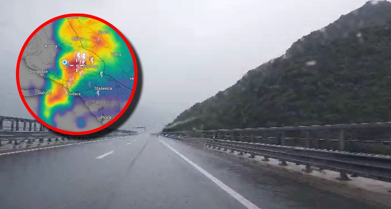 VIDEO Nevrijeme na autoputu, budite oprezni